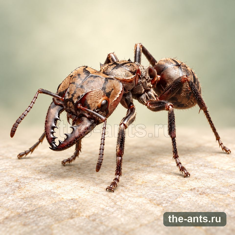 Бурый Муравей Броненосец
