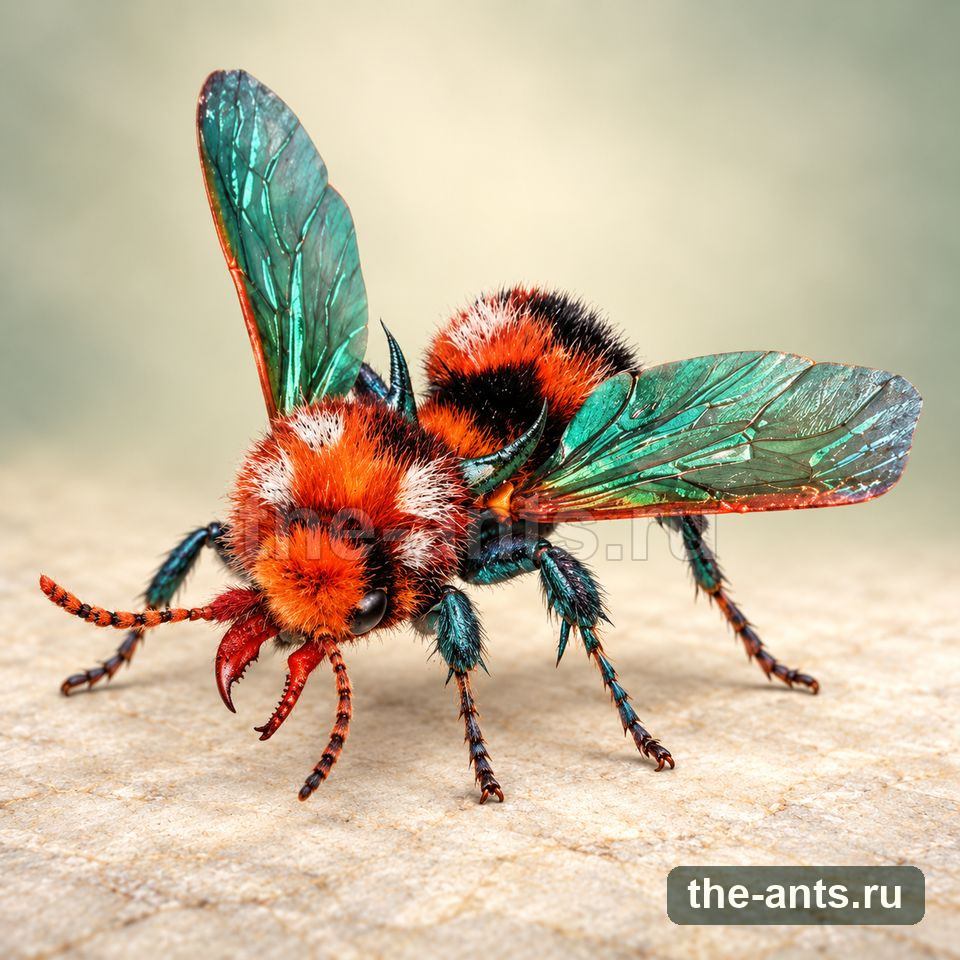 Красный Бархатный Муравей