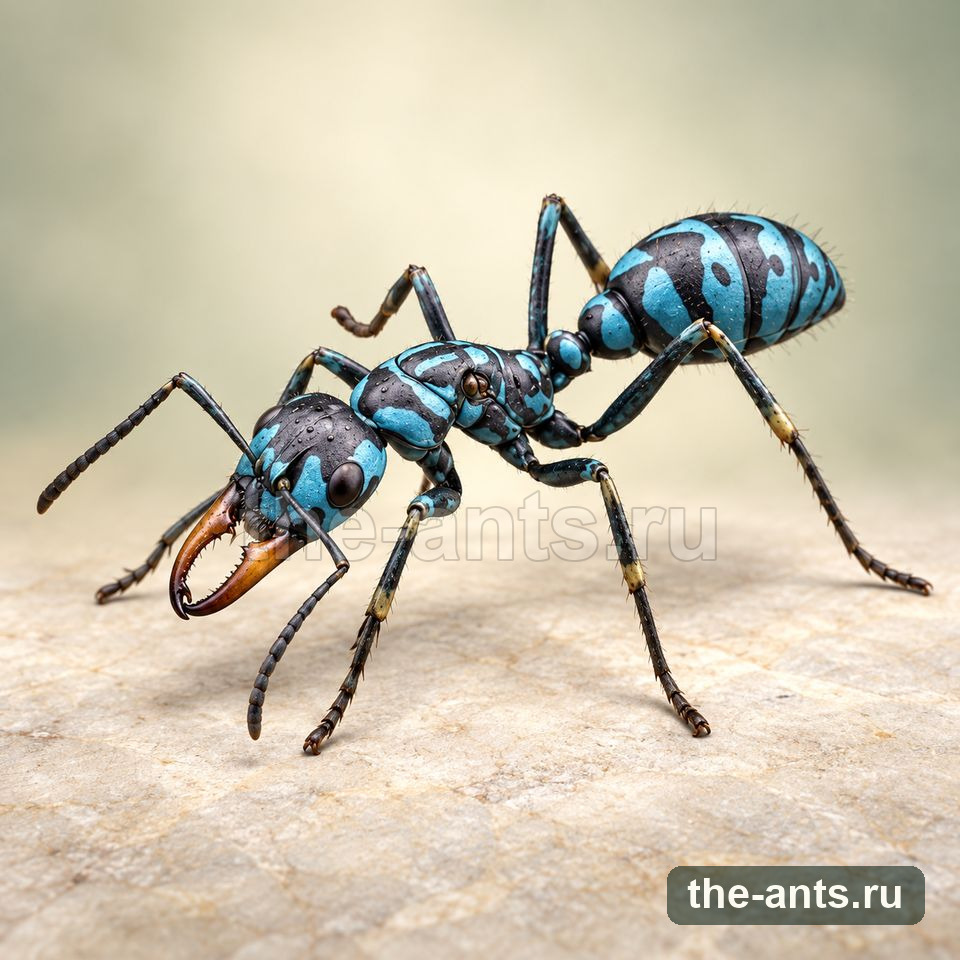 Лазурнопятнистый Муравей