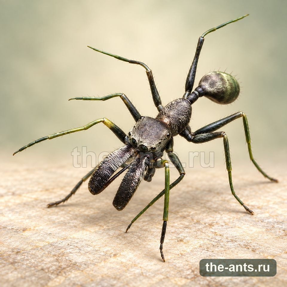 Муравьиный Паук-Скакун