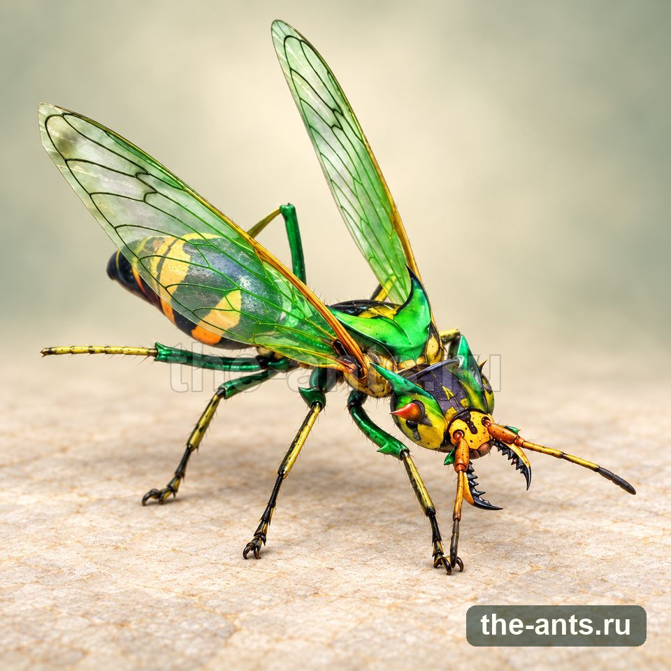 Оранжевый Колючий Муравей