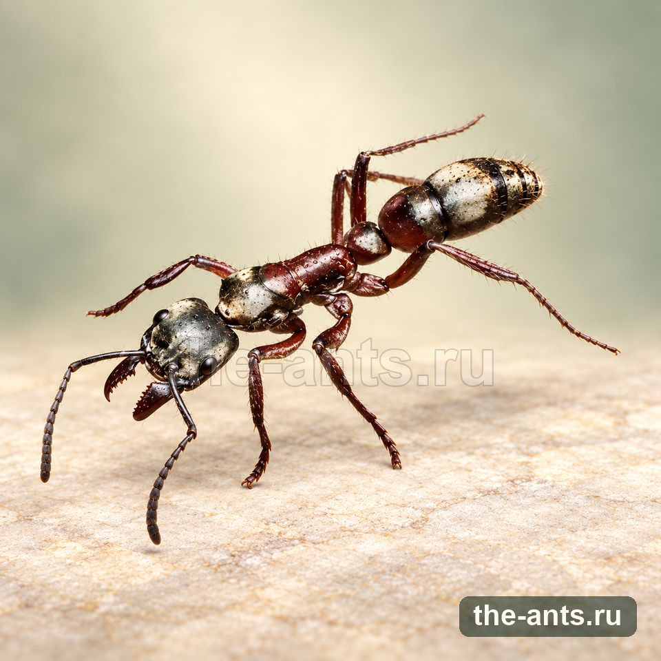 Яркий Панцирный Муравей