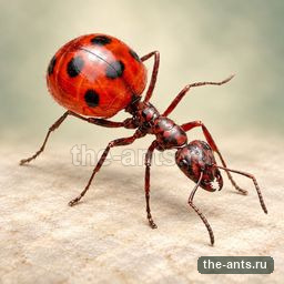 Красный Крапчатый Муравей