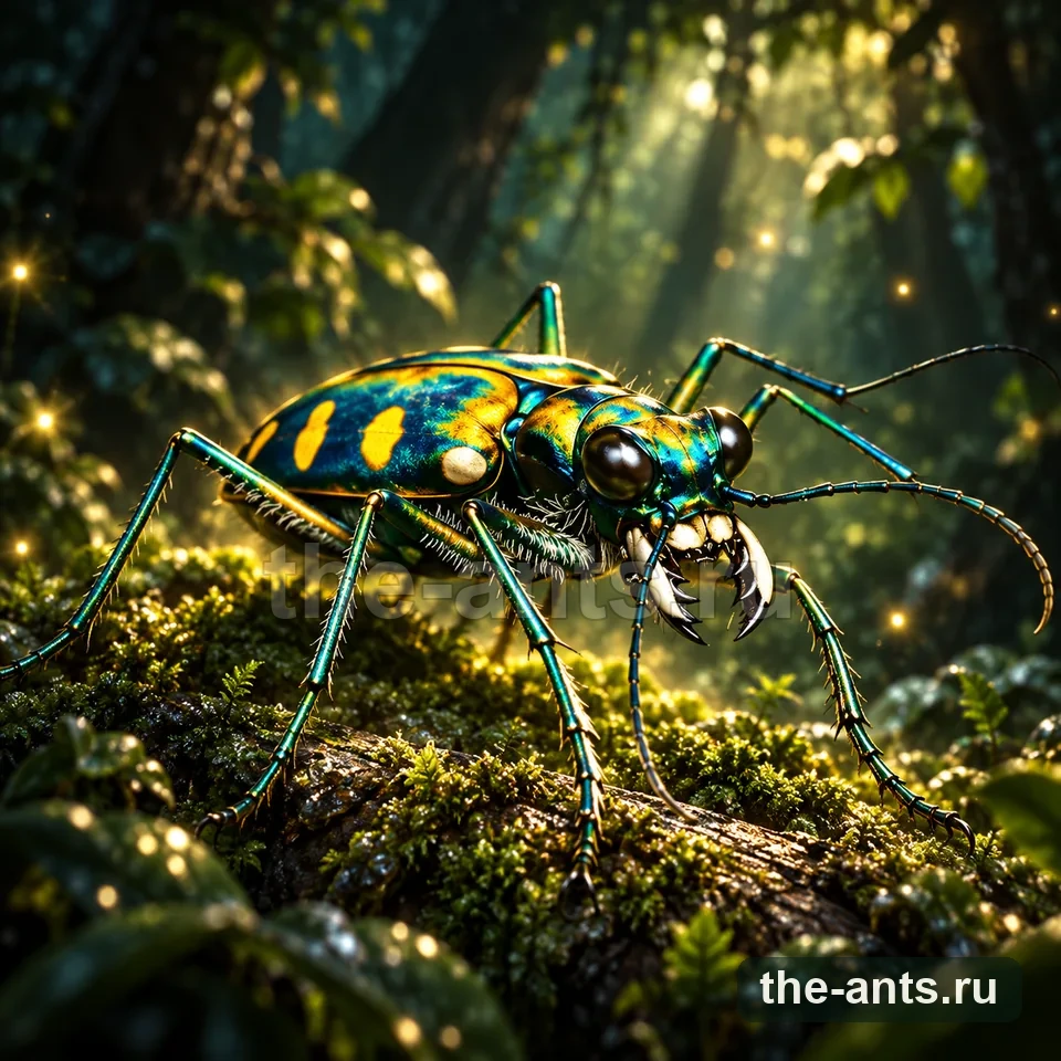 Золотистый Жук-Скакун