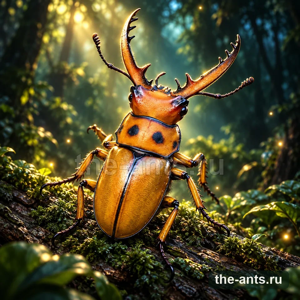 Красный Жук-Олень