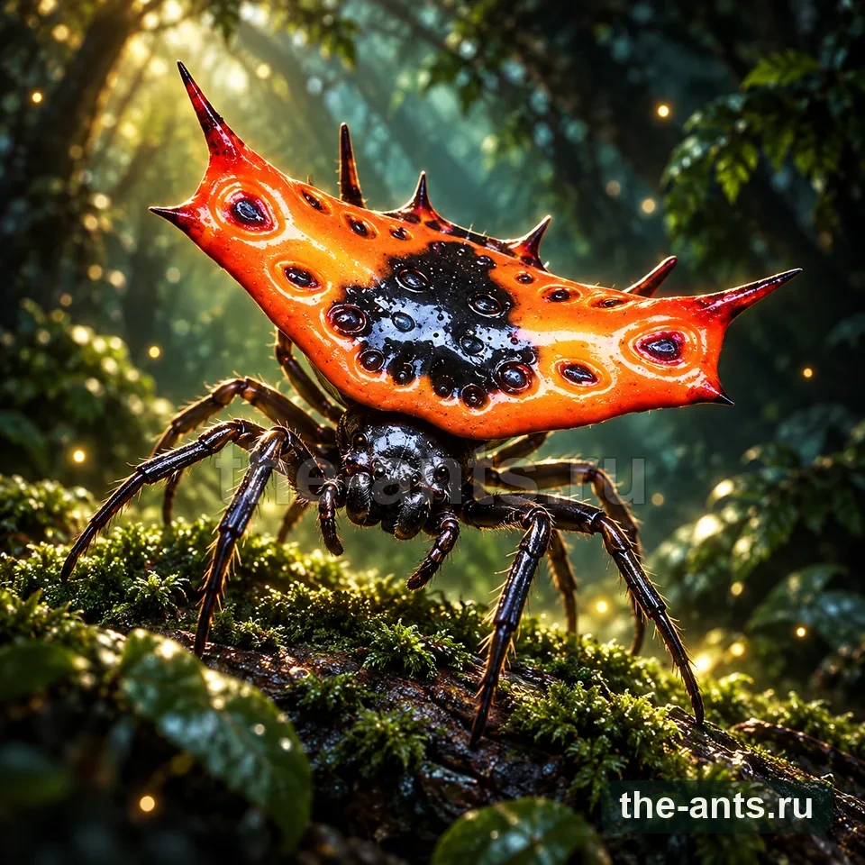 Красный Коронованный Паук