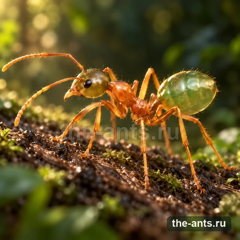 Экофилла Смарагдина — иллюстрация