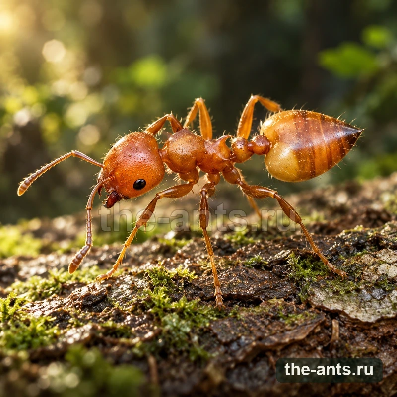 Крематогастер Кастанея — иллюстрация
